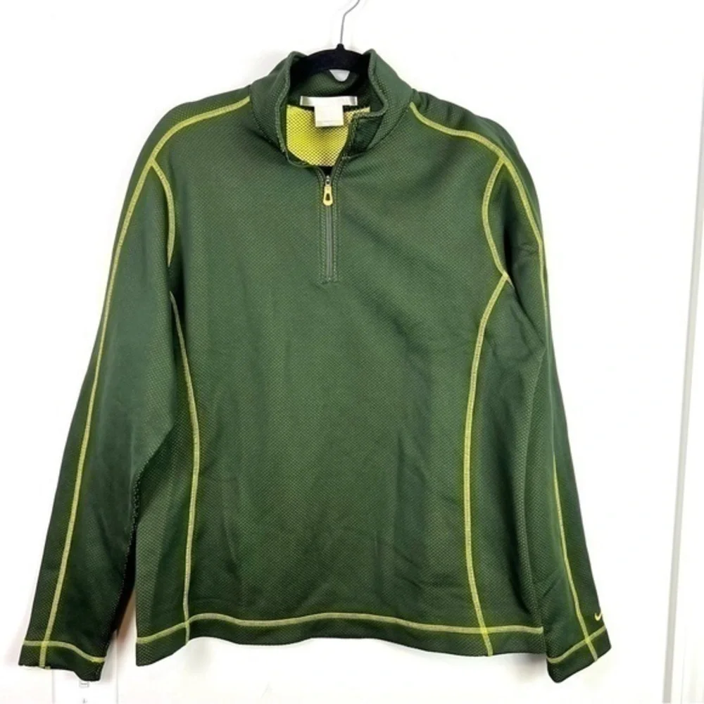Nike Golf Kids Quarter Zip Long Sleeve Shirt Size L (12-14)